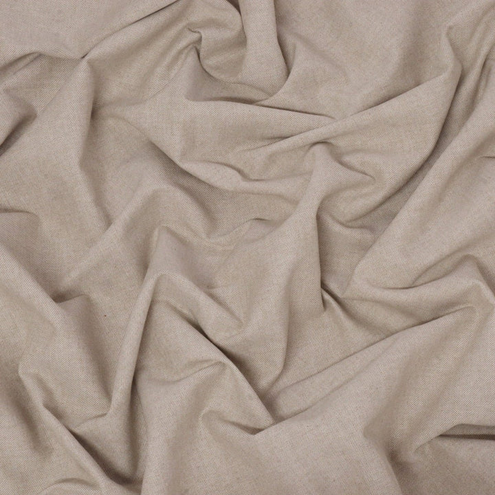 Oatmeal Linen Natural Double Width Fabric