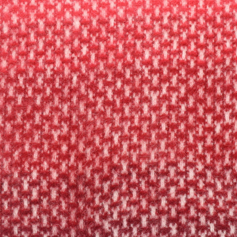 Tweedmill Ombre Wool Throw Raspberry/Grey