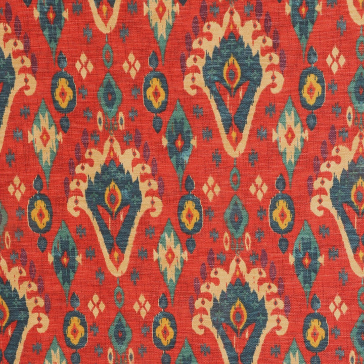 ILIV Boho Rouge Ikat Fabric