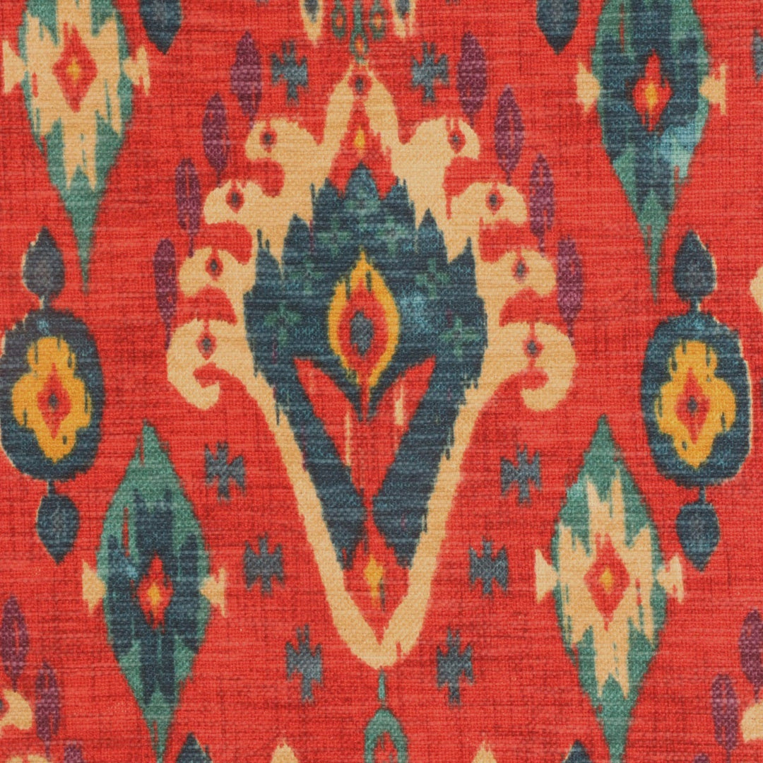 ILIV Boho Rouge Ikat Fabric