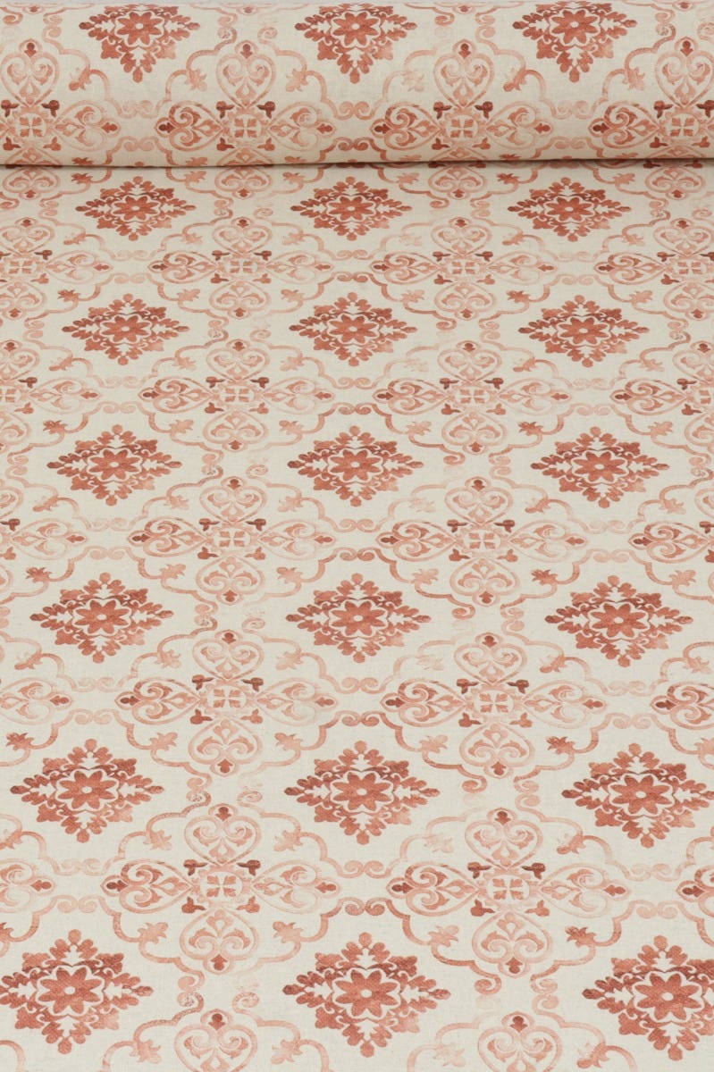 Clearance Tangier Coral Fabric