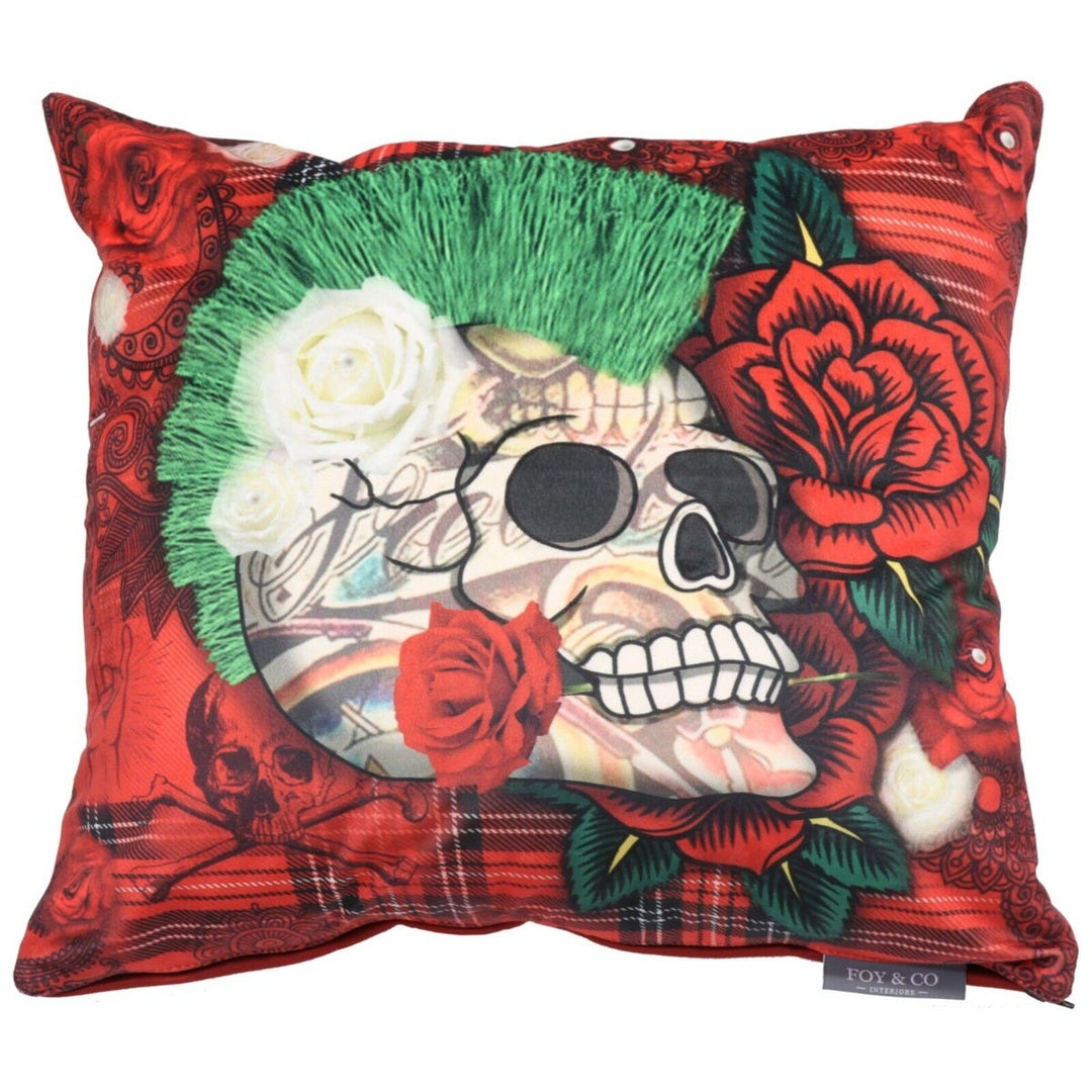 Clearance Johnny Punk Luxury Velvet Cushion