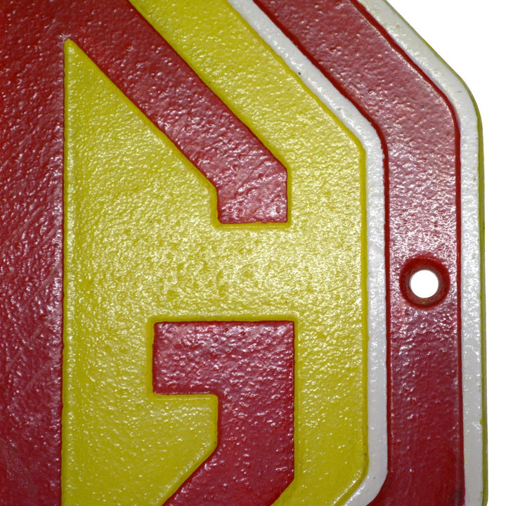 MG Cast Iron Wall Sign