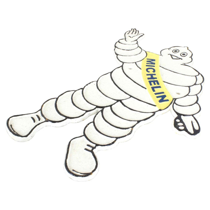 Michelin Man Silhouette Cast Iron Wall Sign