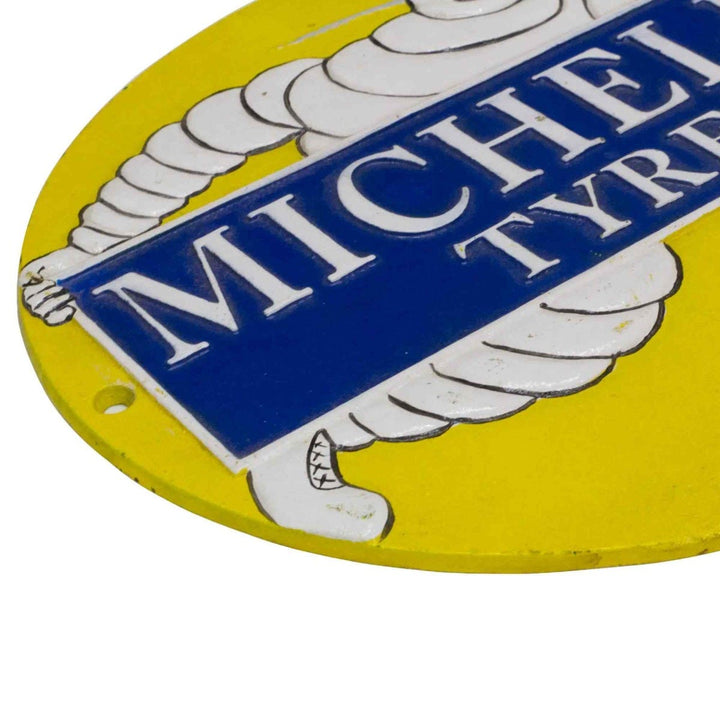 Michelin Tyres Oval Wall Sign