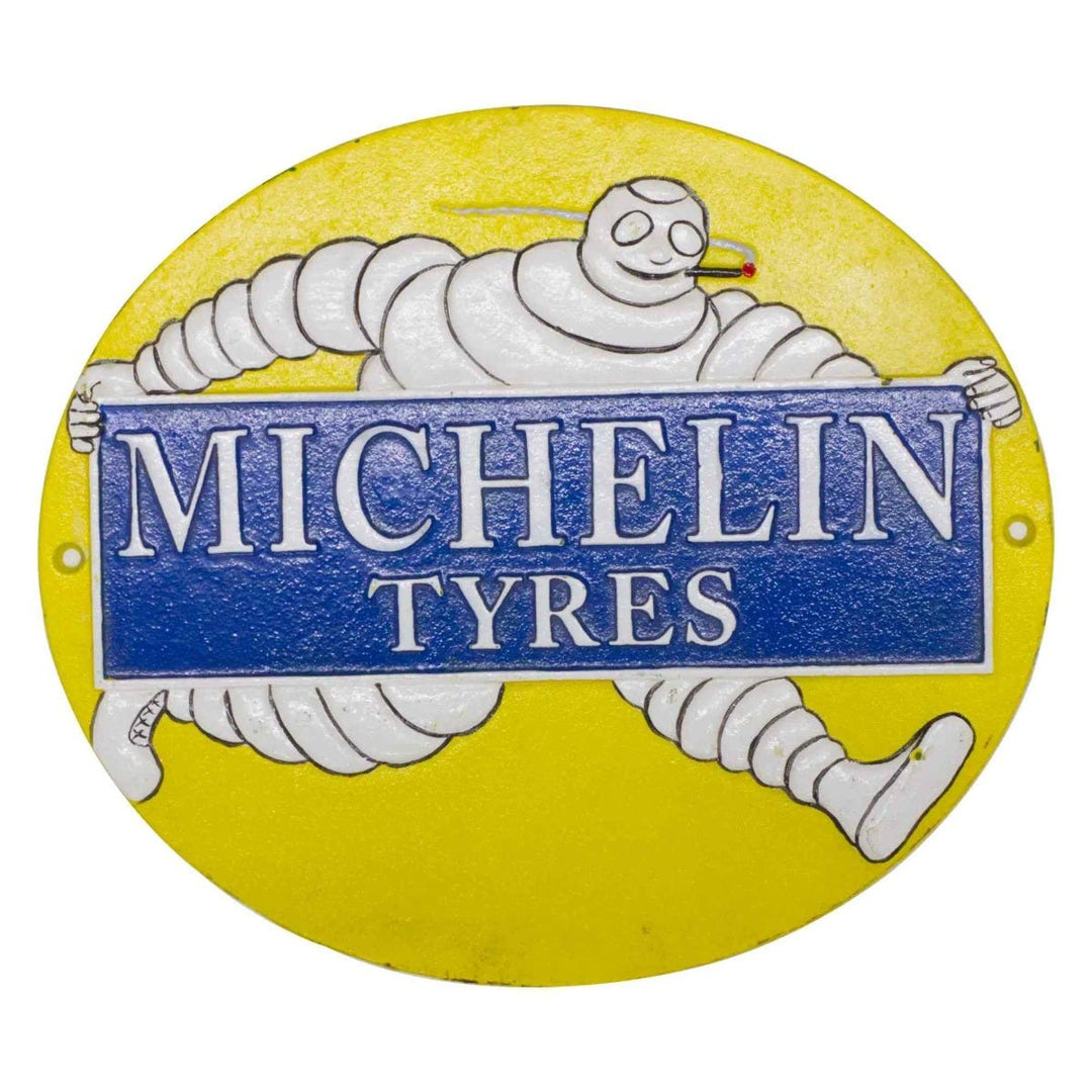 Michelin Tyres Oval Wall Sign