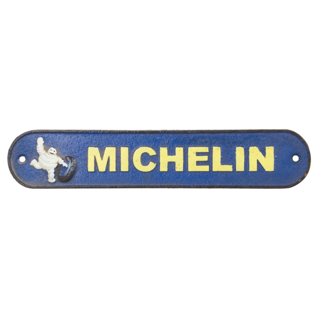 Michelin Sign 50cm Cast Iron Wall Sign