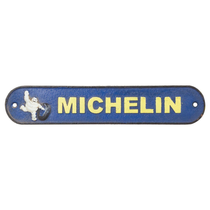 Michelin Sign 50cm Cast Iron Wall Sign