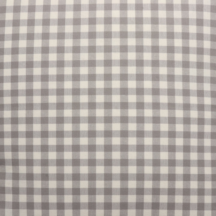 Gingham Check Grey Cushion Cover