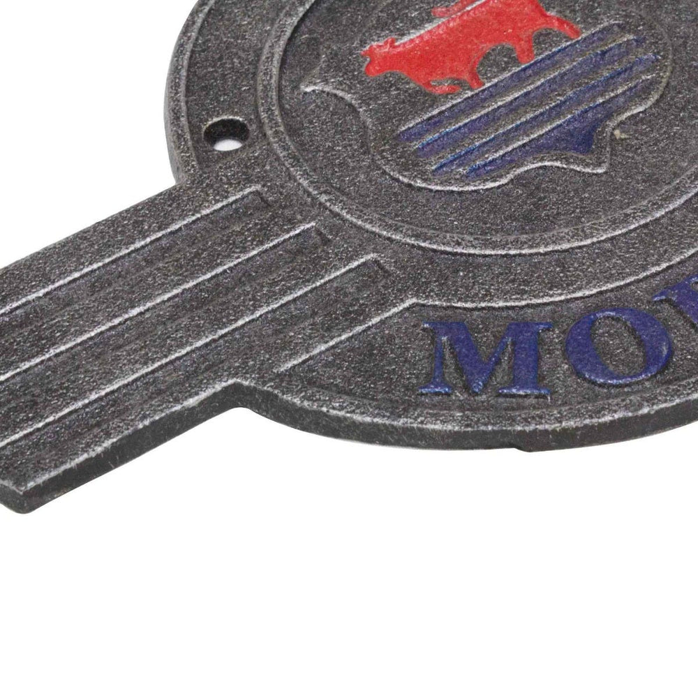 Morris Automobile Cast Iron Wall Sign