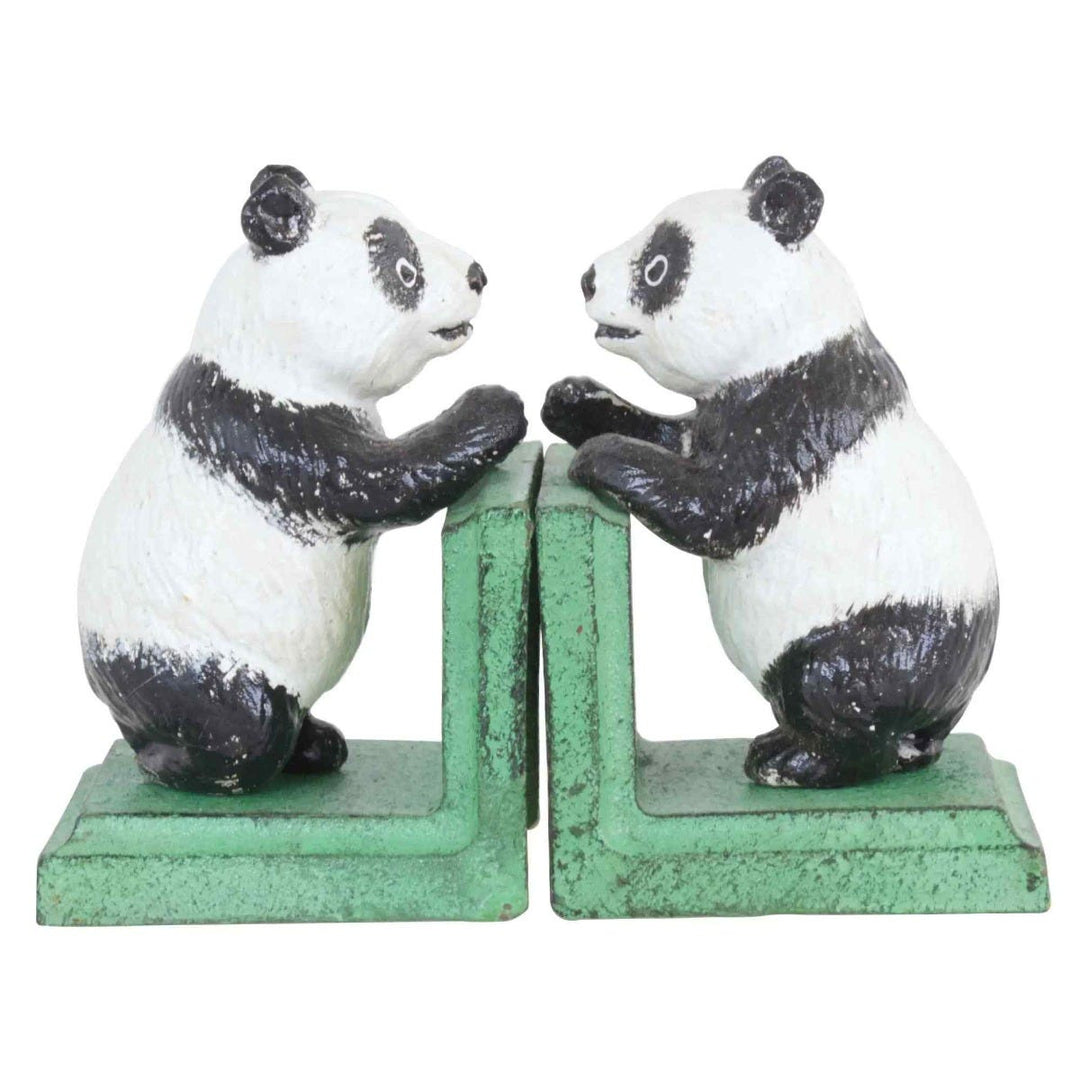 Pair of Panda Bookends