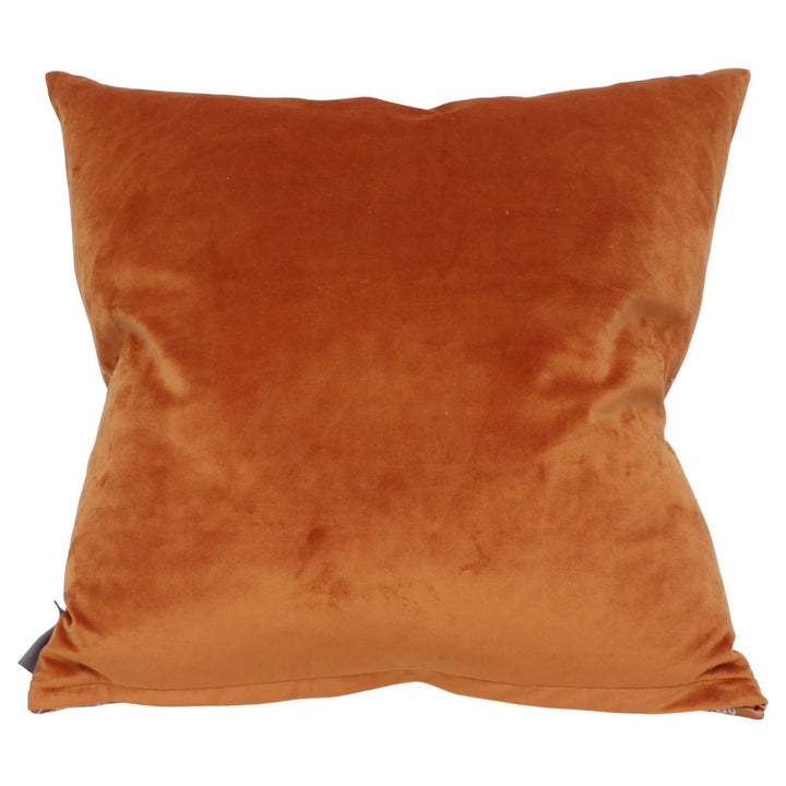 Tiki Pineapple Burnt Orange Cushion